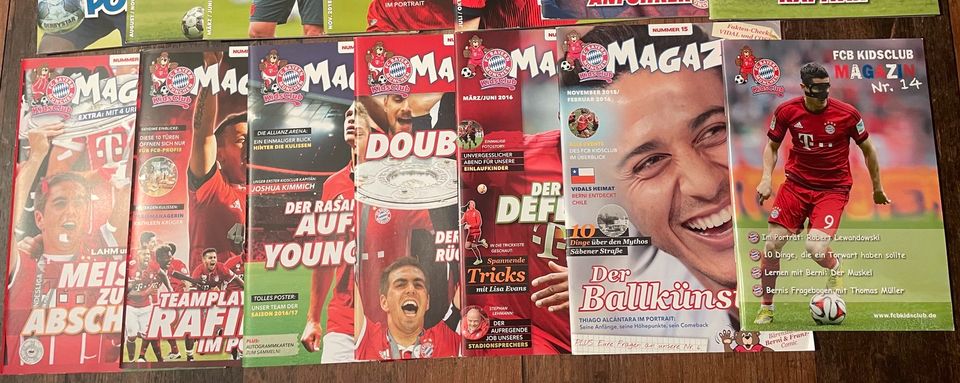 FC Bayern Kidsclub Hefte Zeitschriften Magazine in Stade