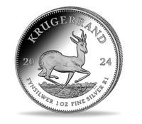 Silbermünze Krügerrand 2024 1 oz 1 Rand 999 Silber Bullion Niedersachsen - Fürstenau Vorschau