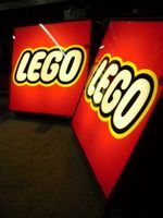 LEGO Werbung Lichtwerbung Leuchtreklame 60x60 Selten! Baden-Württemberg - Nürtingen Vorschau