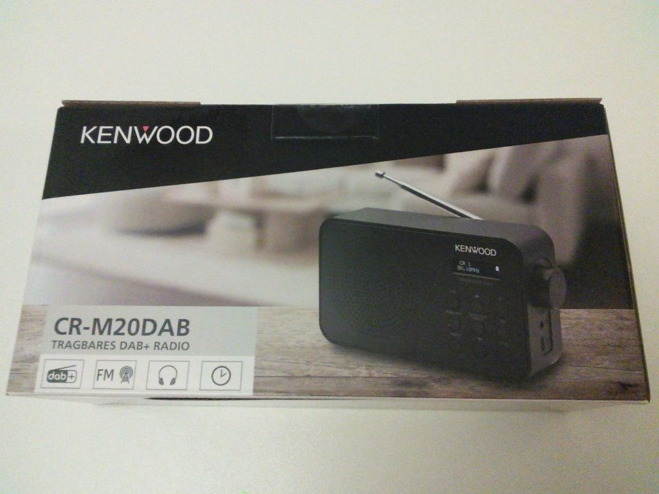 KENWOOD Radio DAB+ / FM-RDS Wecker Sleeptimer Netz-/Batterie NEU in Kempten