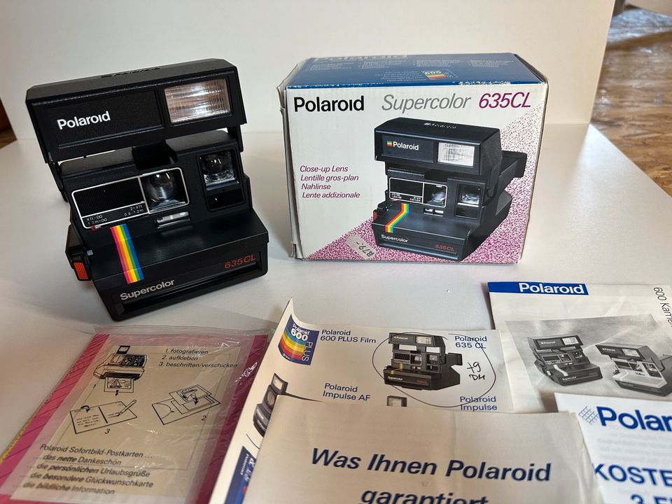 Polaroid Supercolor 635CL Kamera Retro Vintage Classics in Senftenberg