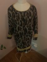 Guess Longpullover Leoprint mit Neongelb Gr. L Brandenburg - Panketal Vorschau