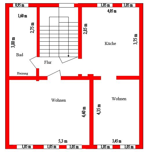 Ansprechendes 7-Zimmer-Reihenhaus in Havelberg in Havelberg