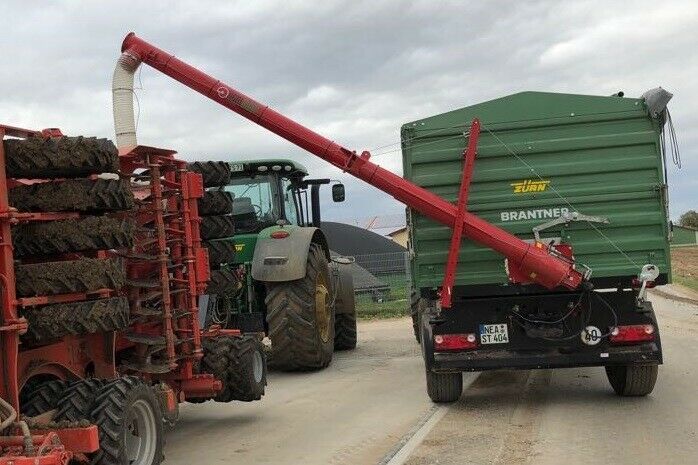 AGRIMONT 100%V2A Förderschnecke Überladeschnecke 30t/h in Leipzig