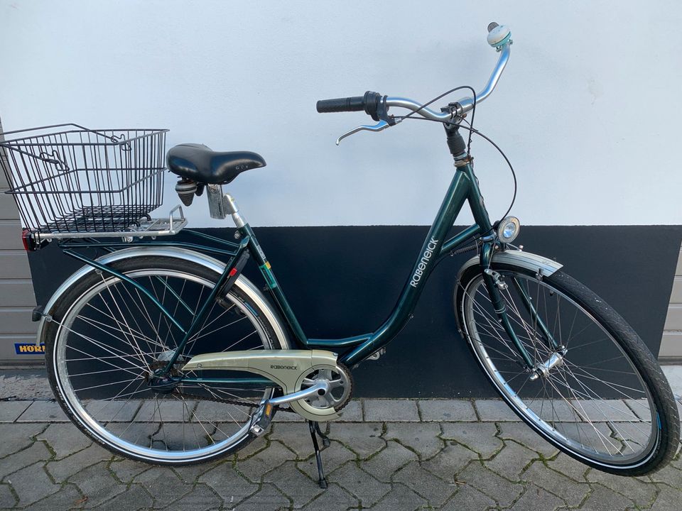 Rabeneick Damenfahrrad 28" Zoll - 7 Gänge Nabenschaltung - Korb in Schöppenstedt