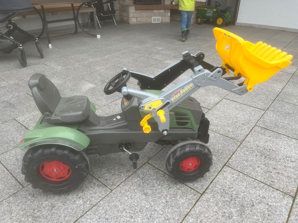 Fendt Rollo trac lader, Tretbulldog in Kirchdorf an der Iller