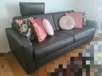 Ledercouch Ledersofa Schlafsofa Baden-Württemberg - Amtzell Vorschau