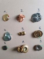 Knöpfe, Metall, Gold, Silber, Bronze, Motiv, alt, versch.Größen Sachsen - Radebeul Vorschau