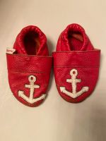 Puschenpower Leder Babyschuhe / Krabbelschuhe rot Anker Gr. 19/20 Schleswig-Holstein - Klein Nordende Vorschau