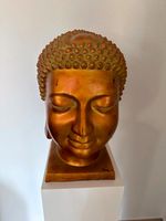 Großer Buddha Kopf Skulptur goldfarbig Deko - TOP Essen - Bredeney Vorschau