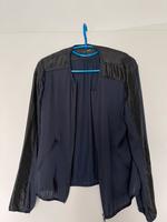 Jacke Blazer dunkelblau schwarz Sommer Gr. L Bayern - Vöhringen Vorschau