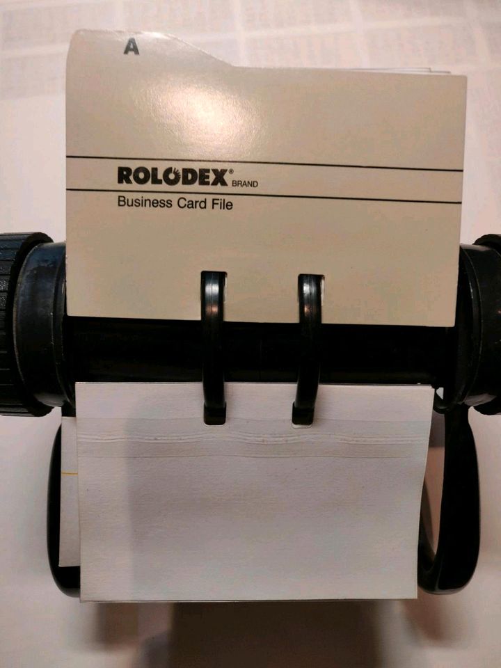 ROLODEX Rollkartei, Visitenkartenhalter Karussell in Lahnstein