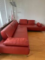 Leder Couch mit Hocker W. Schillig Baden-Württemberg - Bad Wurzach Vorschau