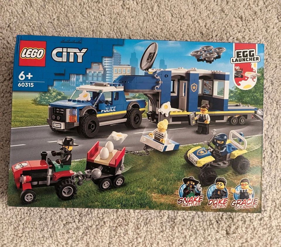 LEGO 60315 City Mobile Polizei-Einsatzzentrale Spielzeug /Neu/OVP in Ascheberg