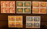 Briefmarken Schweiz 1958 Pro Patria Viererblock zentr. Stempel Nordrhein-Westfalen - Sankt Augustin Vorschau