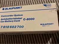 Blaupunkt Camcorder Autobatteriekabel C-800 NEU Brandenburg - Wildpark West Vorschau