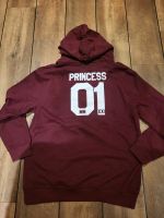 Hoodie Princess Gr. 140 weinrot neu Sachsen-Anhalt - Gardelegen   Vorschau