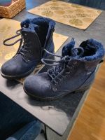 Winterstiefeletten Gr. 31 dunkelblau Glitzer Köln - Porz Vorschau