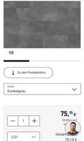 2 Pakete Click-Vinylboden Fliese Almeria - NEU! Niedersachsen - Gronau (Leine) Vorschau