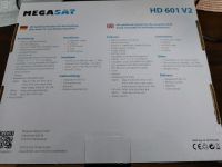 Receiver MEGASAT   HD 601 V2 Sachsen - Reichenbach (Vogtland) Vorschau