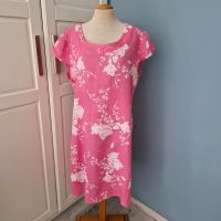 Kleid pink bedruckt Gr. XL 100% Leinen Kreis Pinneberg - Quickborn Vorschau