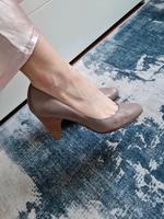 Destroyed 5th Avenue Leder Pumps nude taube Bayern - Ingolstadt Vorschau
