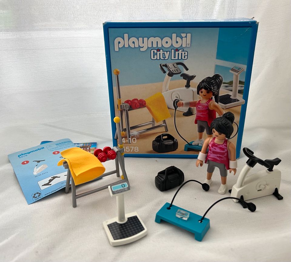 PLAYMOBIL City Life Fitness Room Play Set 5578 for sale online