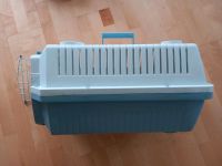 Katzentransportbox Standard blau neuwertig Kunststoff Hessen - Neu-Eichenberg Vorschau