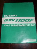 Originale Wartungsanleitung für Suzuki GSX 1100 F Bayern - Aichach Vorschau