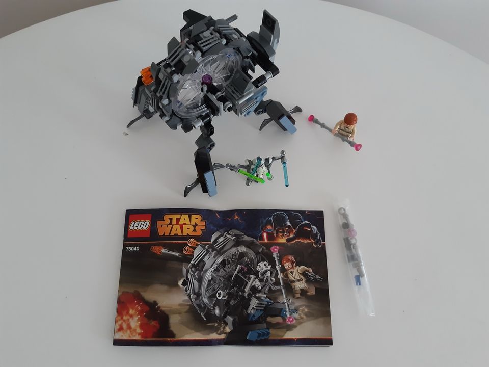 Lego Star Wars Episode 3, 75040, General Grievous, Obi-Wan in Berlin