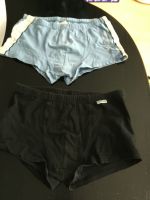 Boxershorts Gr 152, 2 Stück, blau u. schwarz 95% Baumw 5% Elastan Hannover - Ahlem-Badenstedt-Davenstedt Vorschau