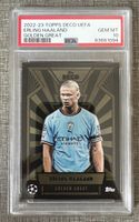 Topps Deco Erling Haaland Golden Great PSA 10 Sachsen - Taura Vorschau