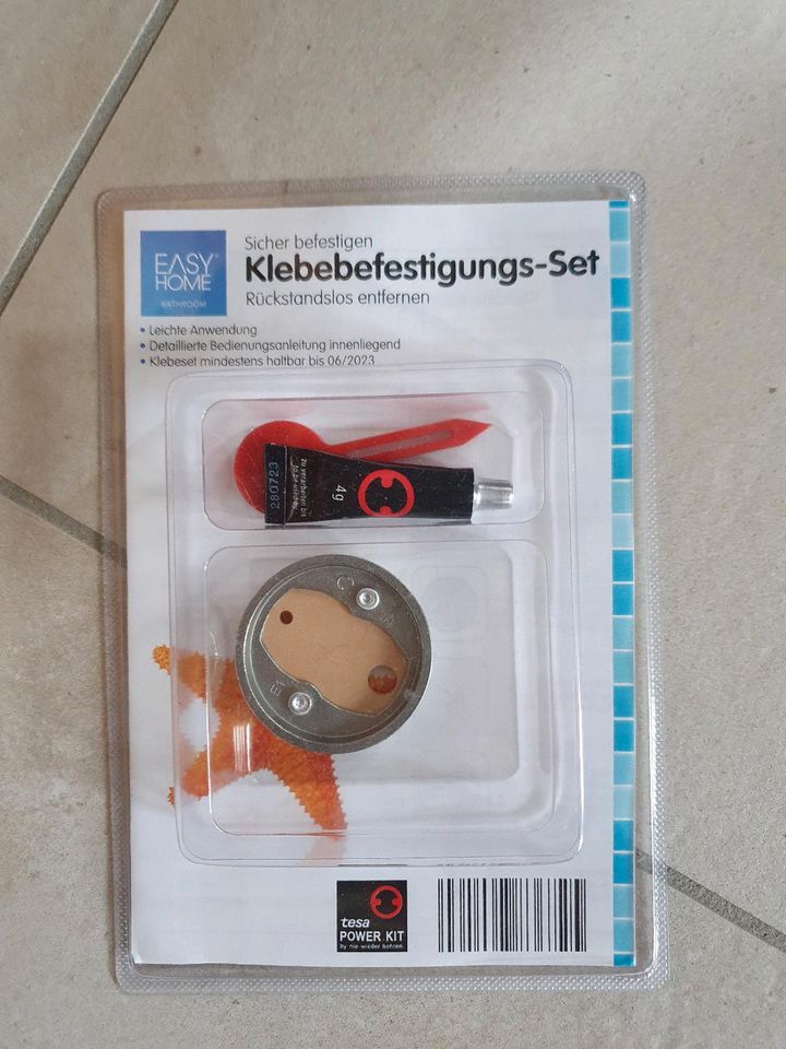 Klebe-Befestigungs-Set, Tesa, Nie Wieder Bohren in Massing