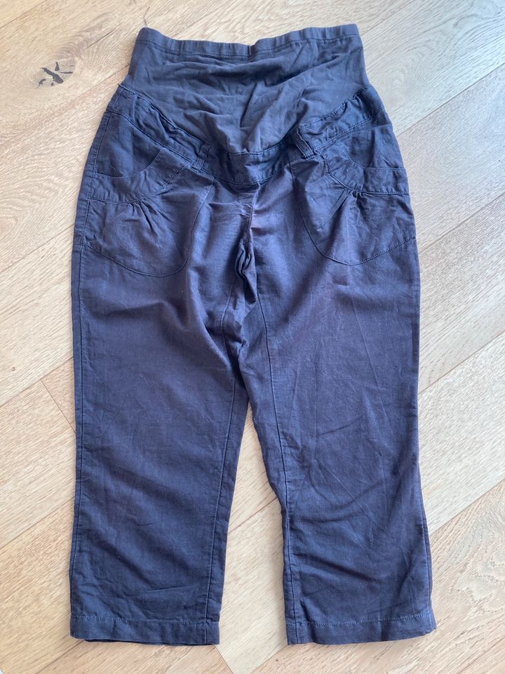 Umstandshose 3/4 Hose Leinen Gr.M / 38 in Rückersdorf