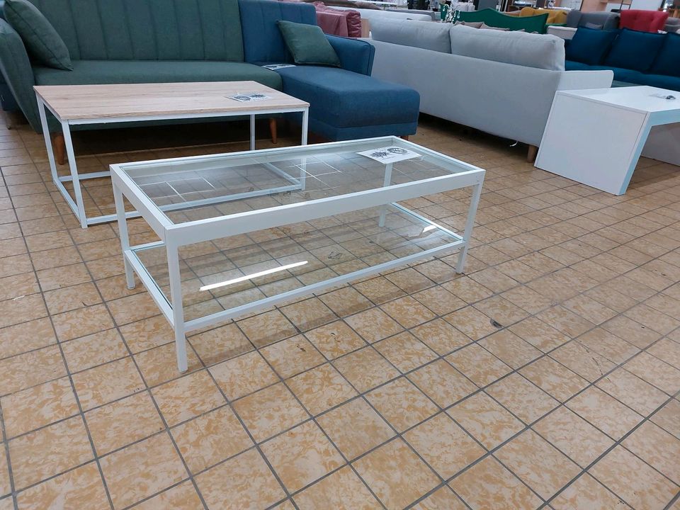 Couchtisch Beistelltisch Tisch Glastisch Möbel UVP 280€ in Herbstein