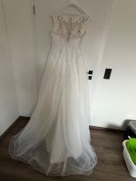 Brautkleid Hochzeitskleid Spitze Tüll Glitzer *gereinigt* Niedersachsen - Vienenburg Vorschau