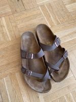 Birkenstock Mayari Echtleder Sohle Birkoflor Mocca normale Weite Brandenburg - Templin Vorschau