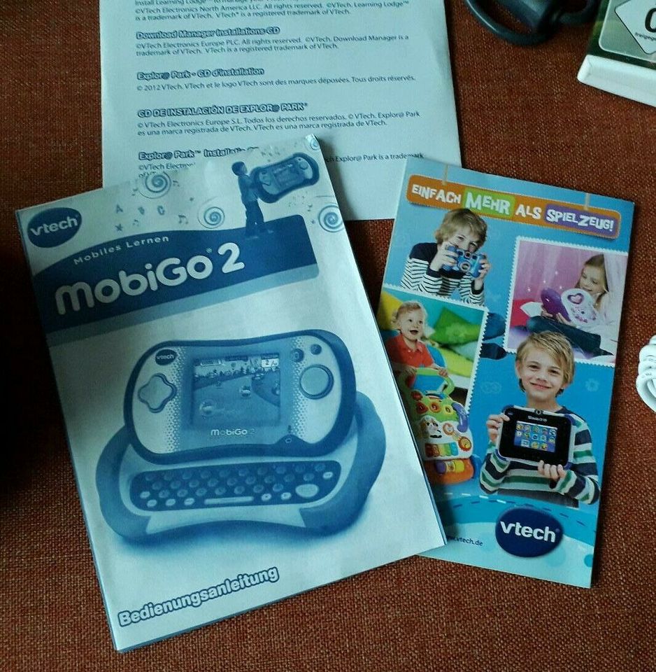 Mobigo, Mobigo2 Bundle, Mobigo Set, Spielekonsole, wie Neu! in Rangsdorf