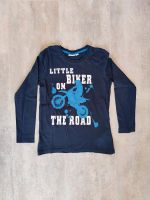 Kids NKD Langarmshirt Shirt Gr. 134/140 blau Biker Cross Sachsen - Stauchitz Vorschau