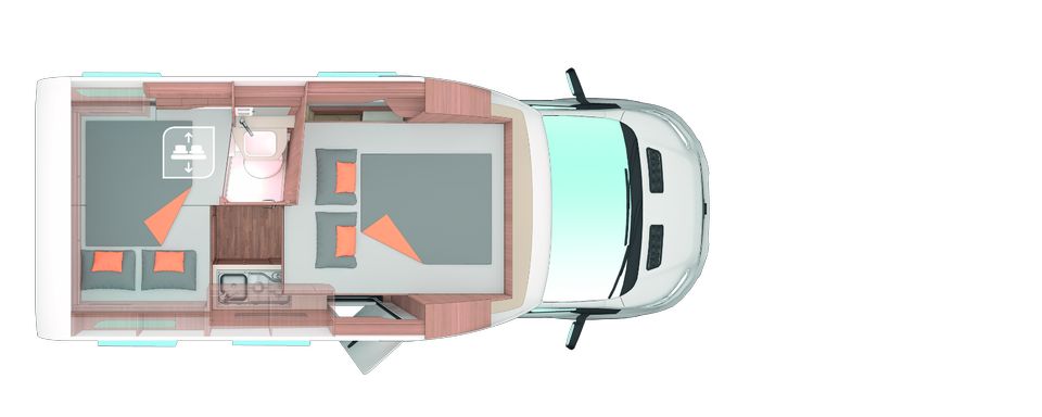 Wohnmobilvermietung*Saison 2024*X-Cursion Van 500 MQ*Weinsberg in Dörfles-Esbach