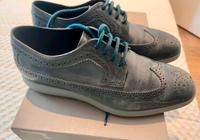 Hogan Derby Schuhe Gr 40 (6.5) blau grau H209 Dress Duisburg - Homberg/Ruhrort/Baerl Vorschau