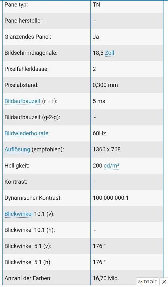 Acer Monitor in Kiel