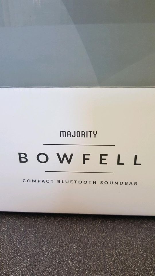 Soundbar Bluetooth Majority Bowfell 2.1 Fernbedienung Aux OVP in Petershagen