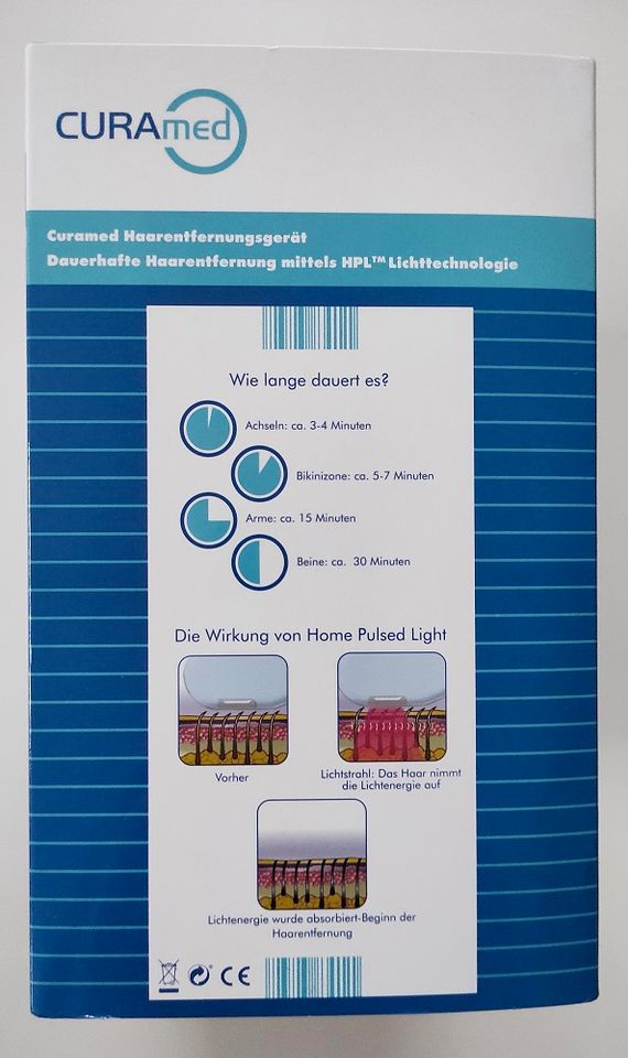 CURAmed Haarentfernungsgerät mit HPL-Lichttechnologie in Burgkunstadt