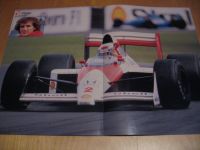 Bild-Poster McLaren MP4/4 Formel-1-Rennwagen Alain Prost (Senna) Nordrhein-Westfalen - Niederzier Vorschau