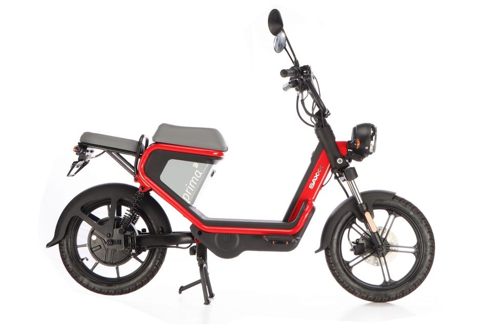 SAXXX PRIMA E|rot_grau|E-Roller|45&25 kmh in Mitte - Tiergarten |  Motorroller & Scooter gebraucht | eBay Kleinanzeigen ist jetzt Kleinanzeigen