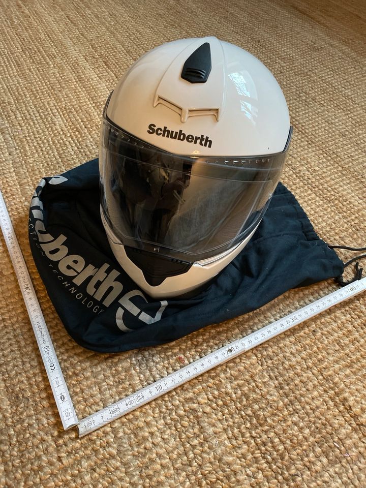 Schuberth S2 Sport Integralhelm Motorrad Roller Helm 320€ M weiß in Köln