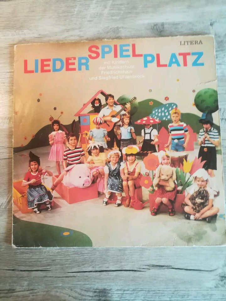 DDR Schallplatte Liederspielplatz in Duisburg