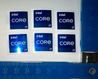 INTEL CORE i7 11th AUFKLEBER ¦ STICKER Bayern - Regen Vorschau