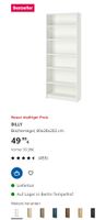 Ikea Billz Bücherregal 80*28*202cm, Farbe holz Berlin - Tempelhof Vorschau